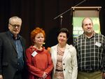 Foto: Mit Uwe Kekeritz MdB und den Fürther KV-Vorständen Barbara Fuchs und Manfred Hierdeis (v.l.n.r.) beim Frühjahrsempfang des KV Fürth. (c) Christian Sauter